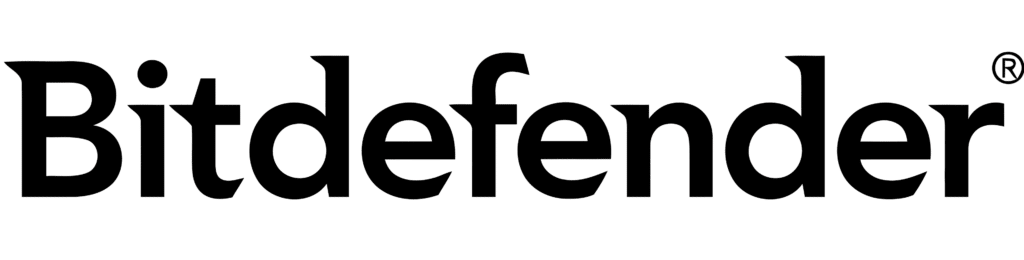 Image du logo de BitDefender : "Logo BitDefender, solution antivirus performante pour une protection complète contre les cybermenaces."